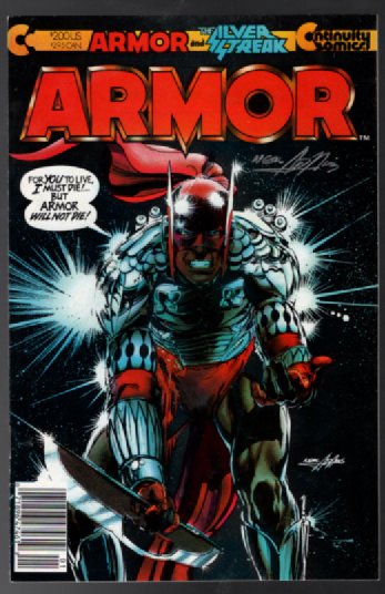 Armor #1:Signed by Neal Adams